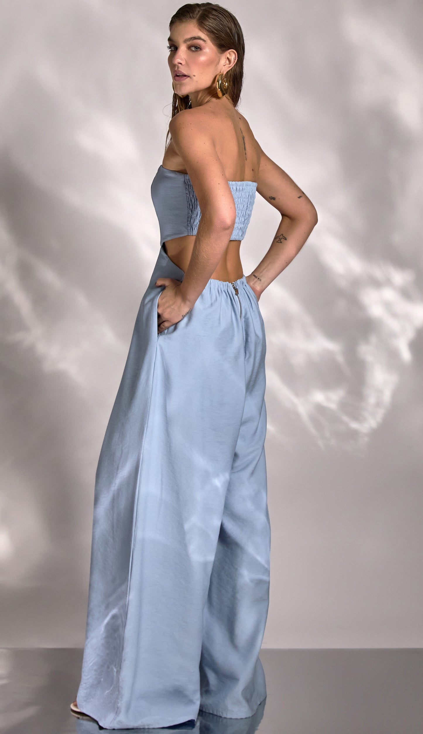 Macacão Lita Azul