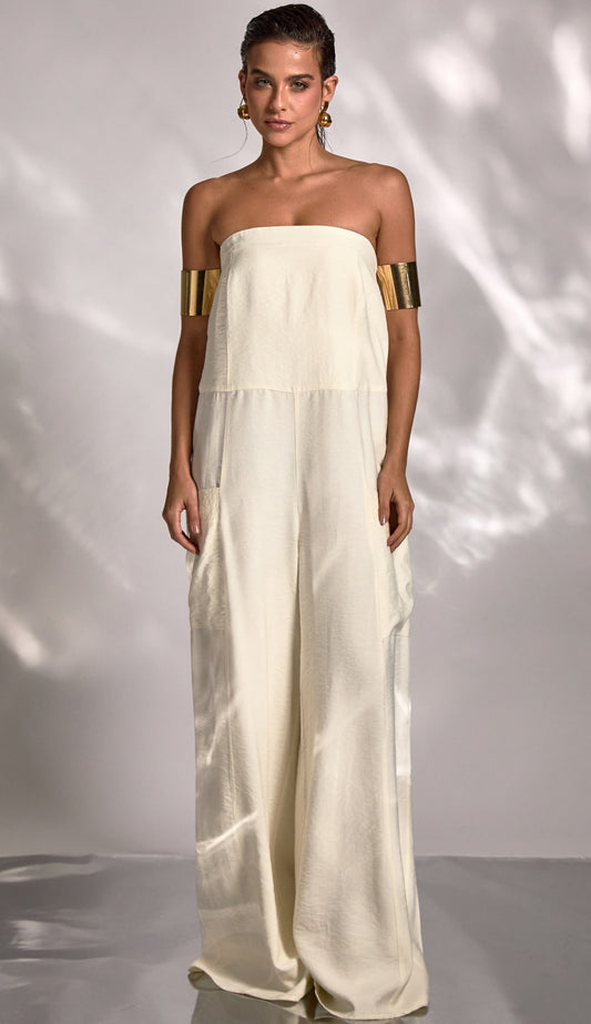 Macacão Tunísia Off White