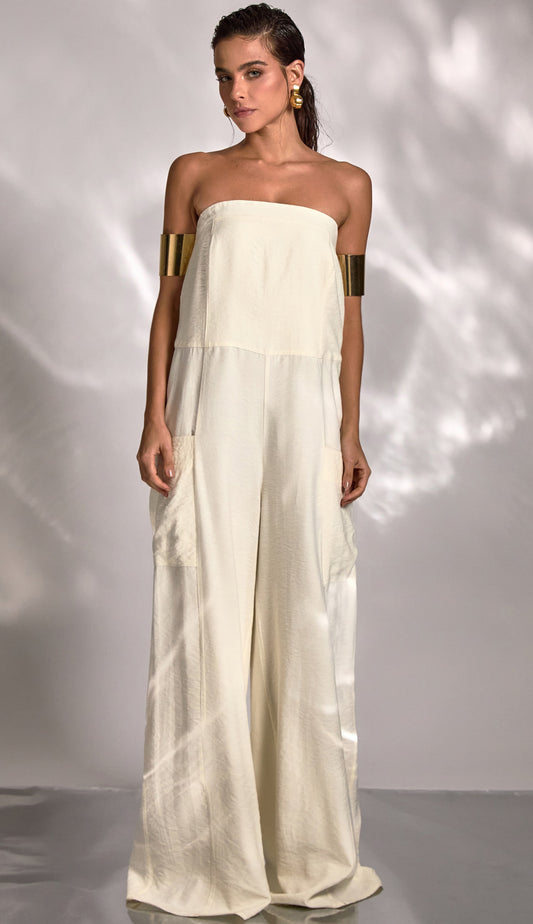 Macacão Tunísia Off White