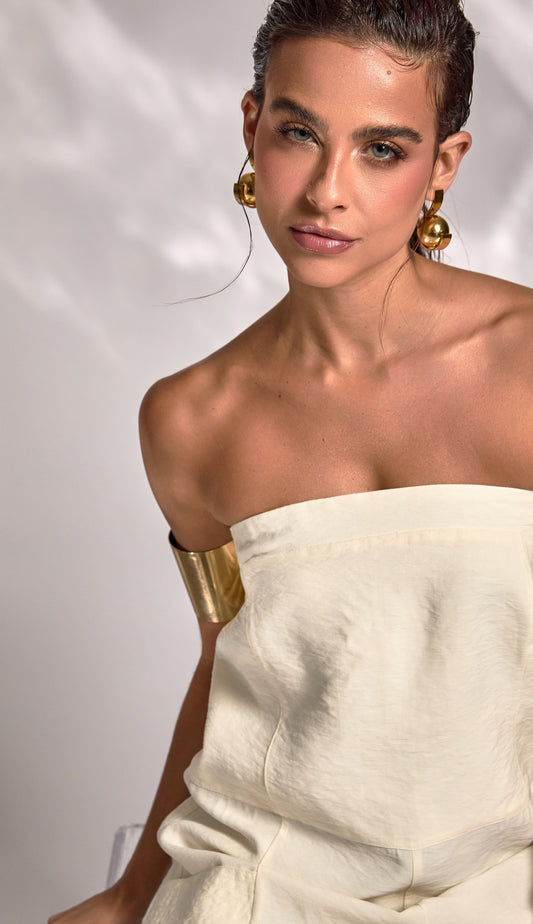 Macacão Tunísia Off White