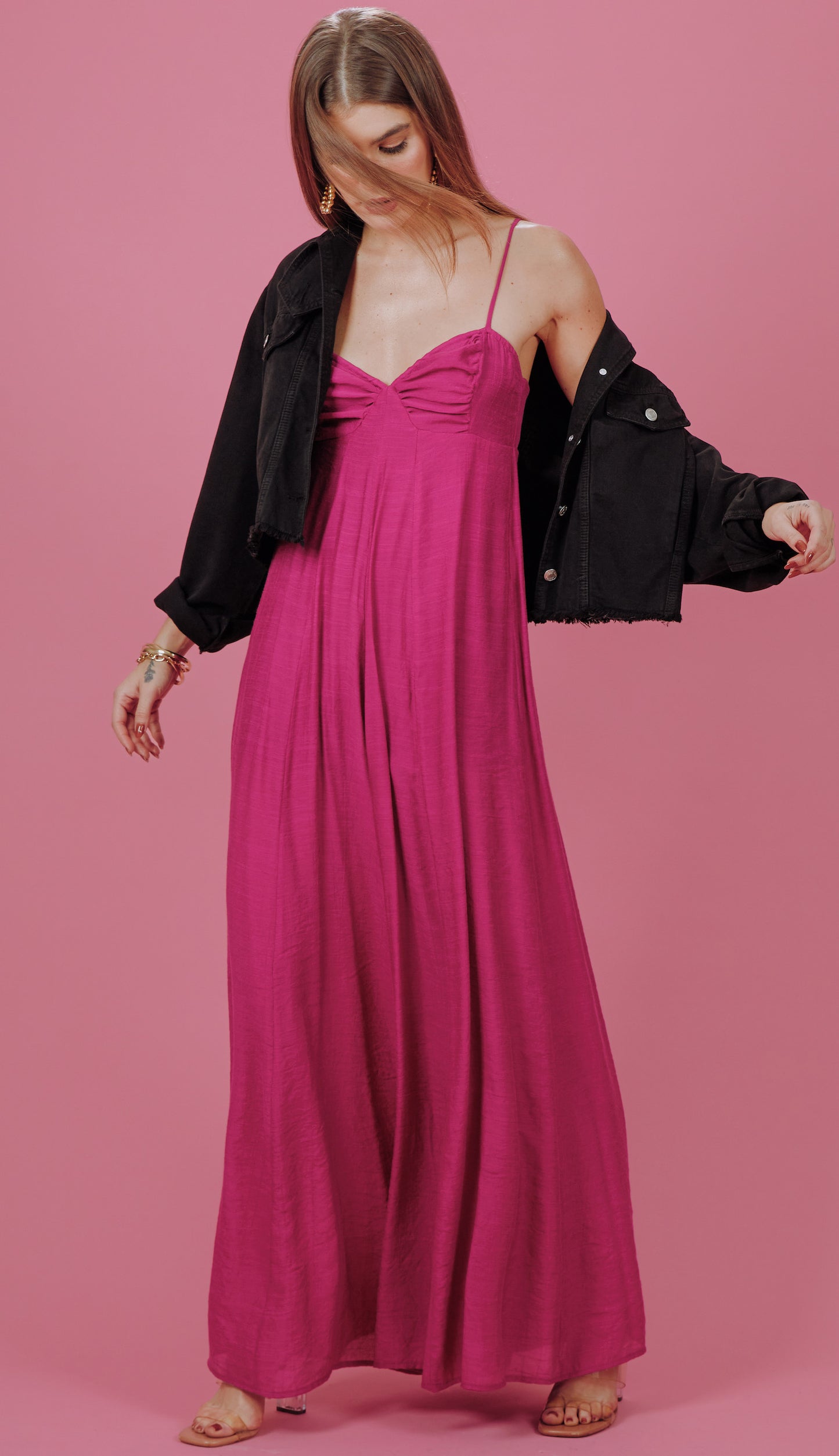 Macacão Emily Magenta