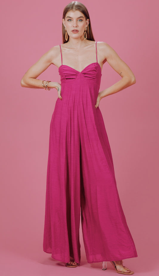 Macacão Emily Magenta