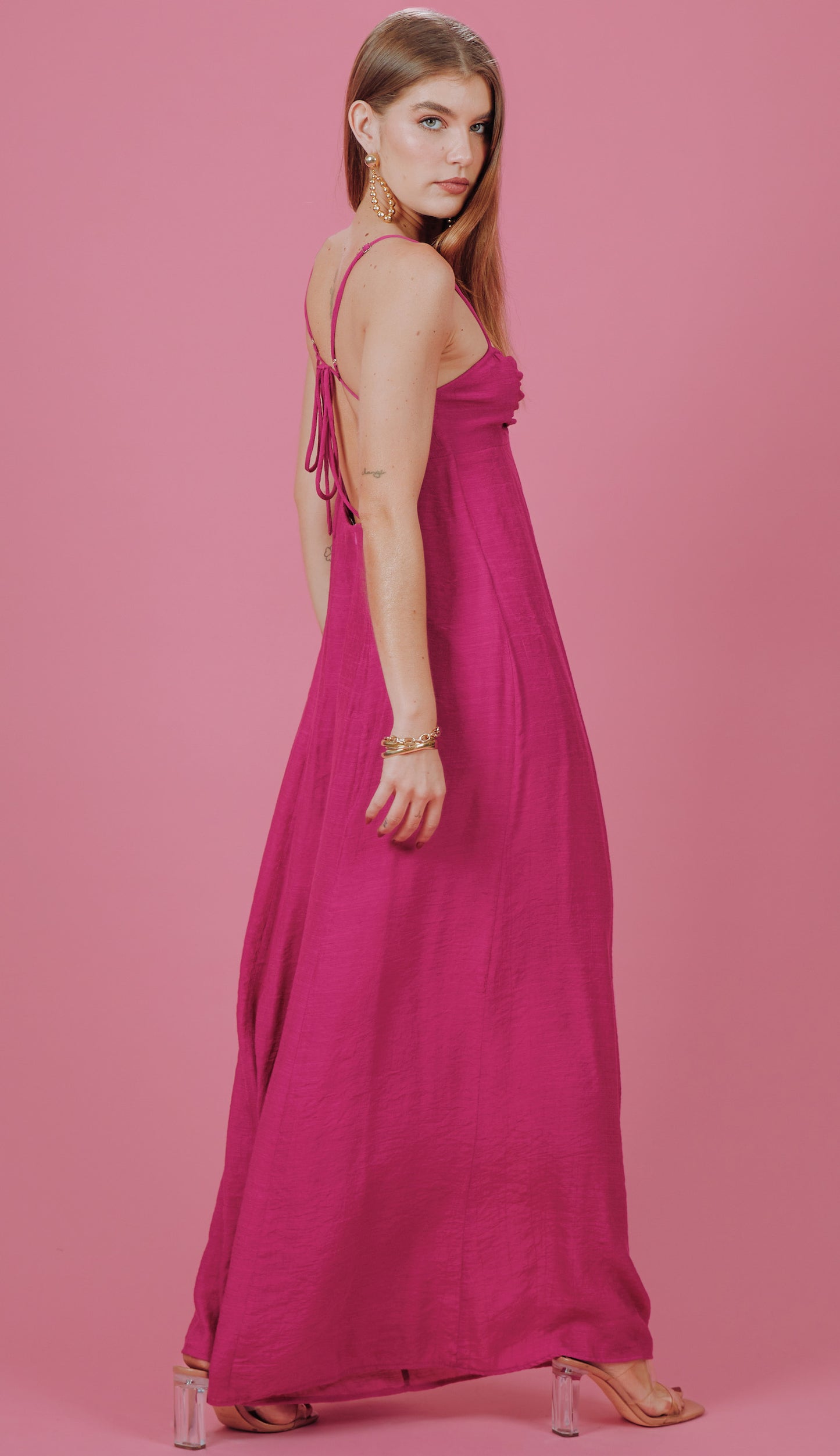 Macacão Emily Magenta