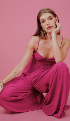 Macacão Emily Magenta