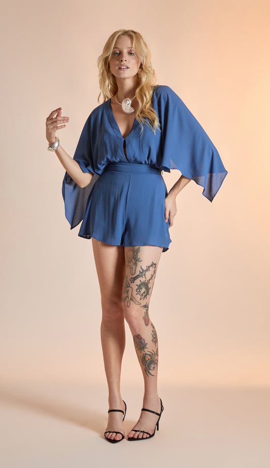 Macaquinho Victória Azul