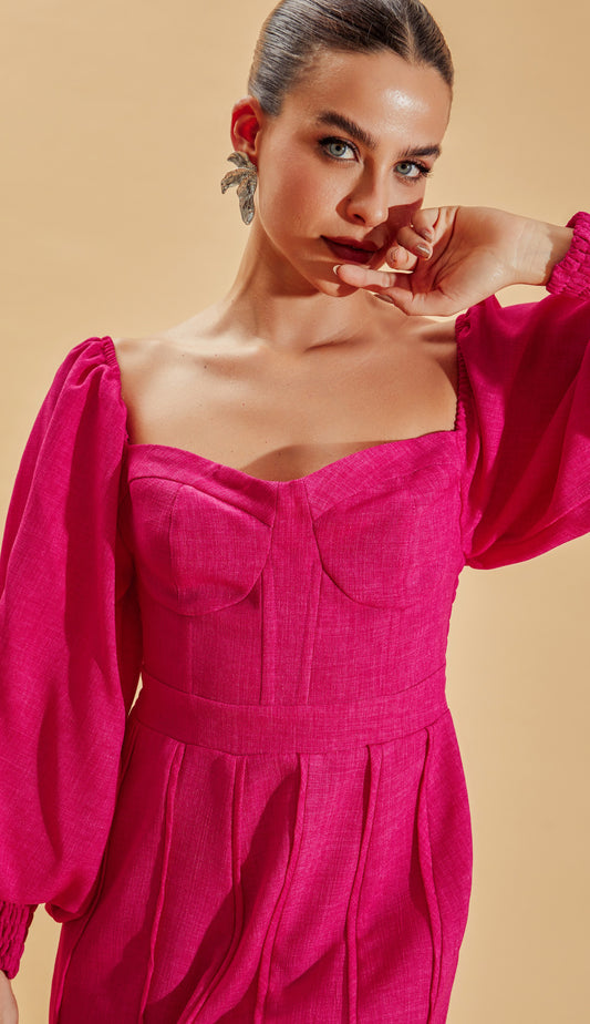 Macaquinho Alicia Magenta