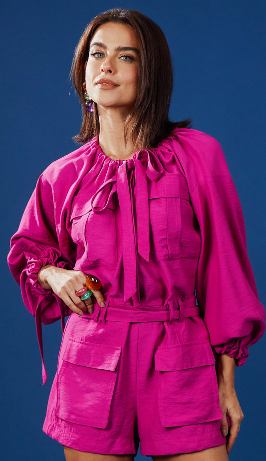 Macaquinho Elma Magenta