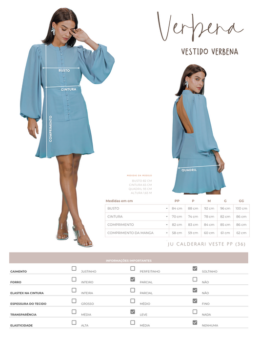 Vestido Verbena Chantilly