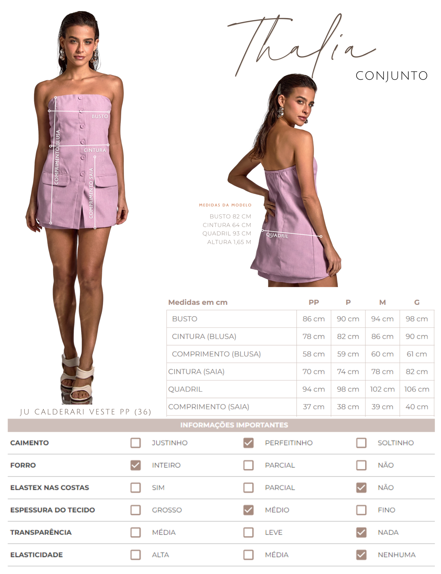 Conjunto Thalia Pink