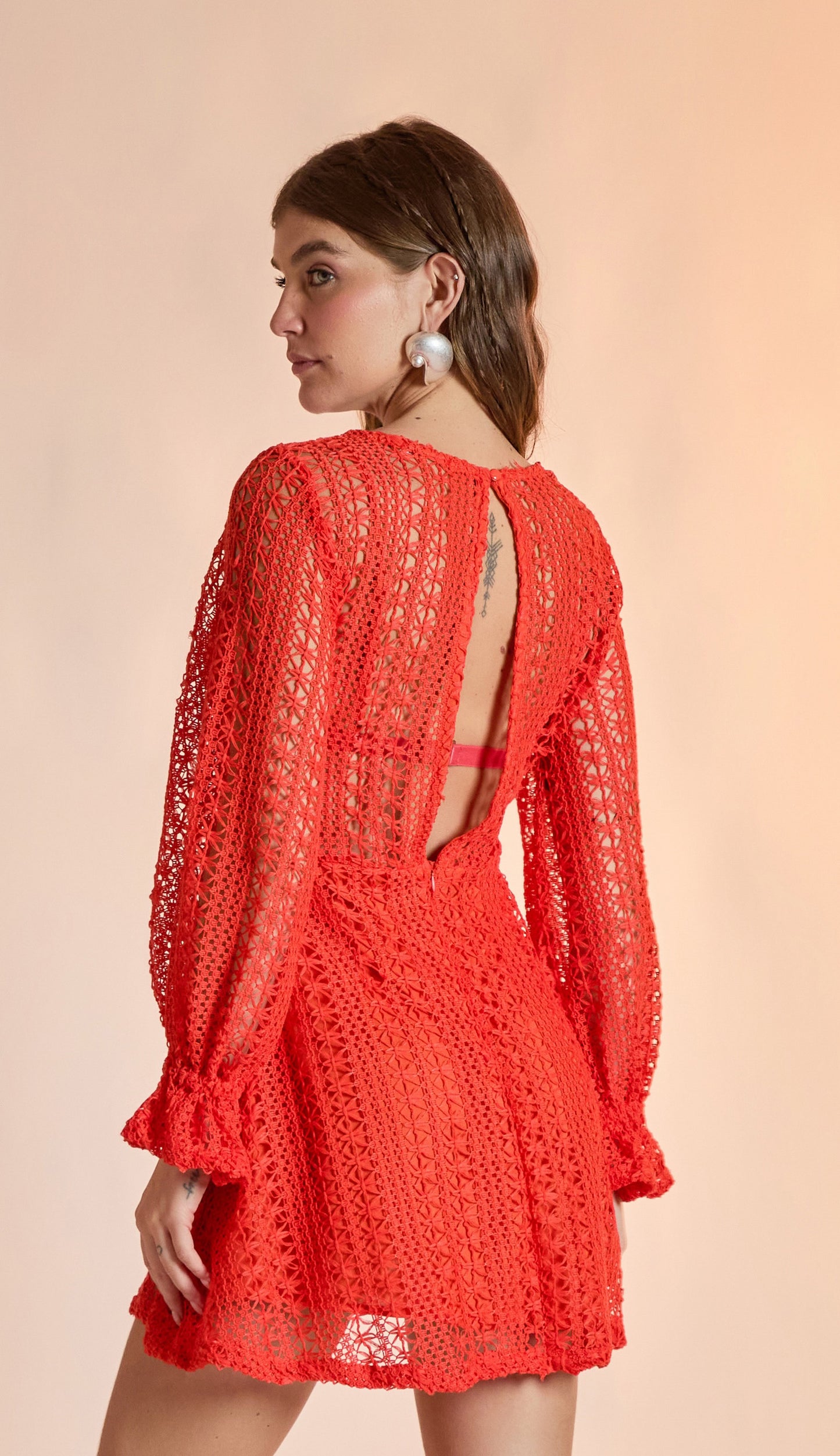 Vestido Nadiene Laranja