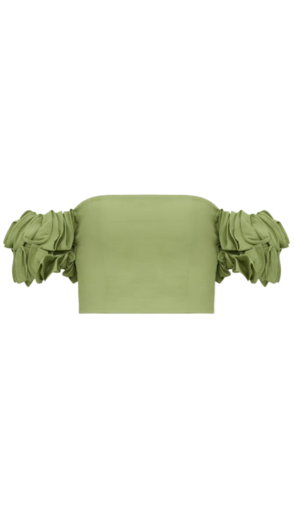 Conjunto Sarja de Alfaiataria Nala Verde | Laguna