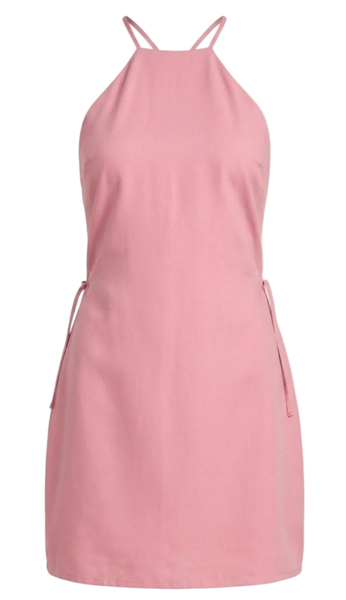 Vestido Curto em Linho Olinda Rosa | Laguna