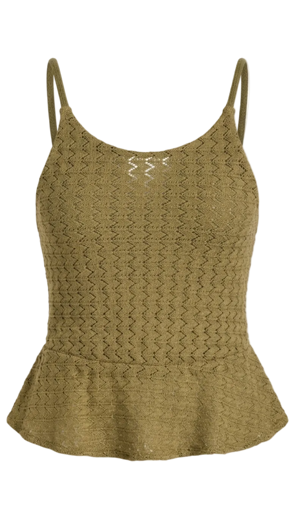 Blusa em Malha Tricô Paloma Verde | Laguna