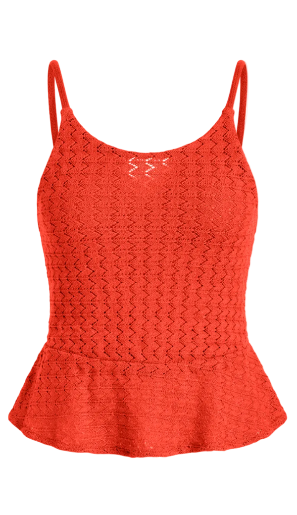 Blusa em Malha Tricô Paloma Cereja | Laguna