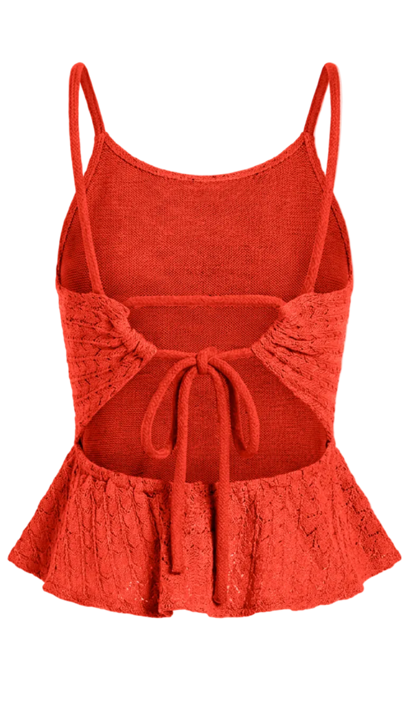 Blusa em Malha Tricô Paloma Cereja | Laguna