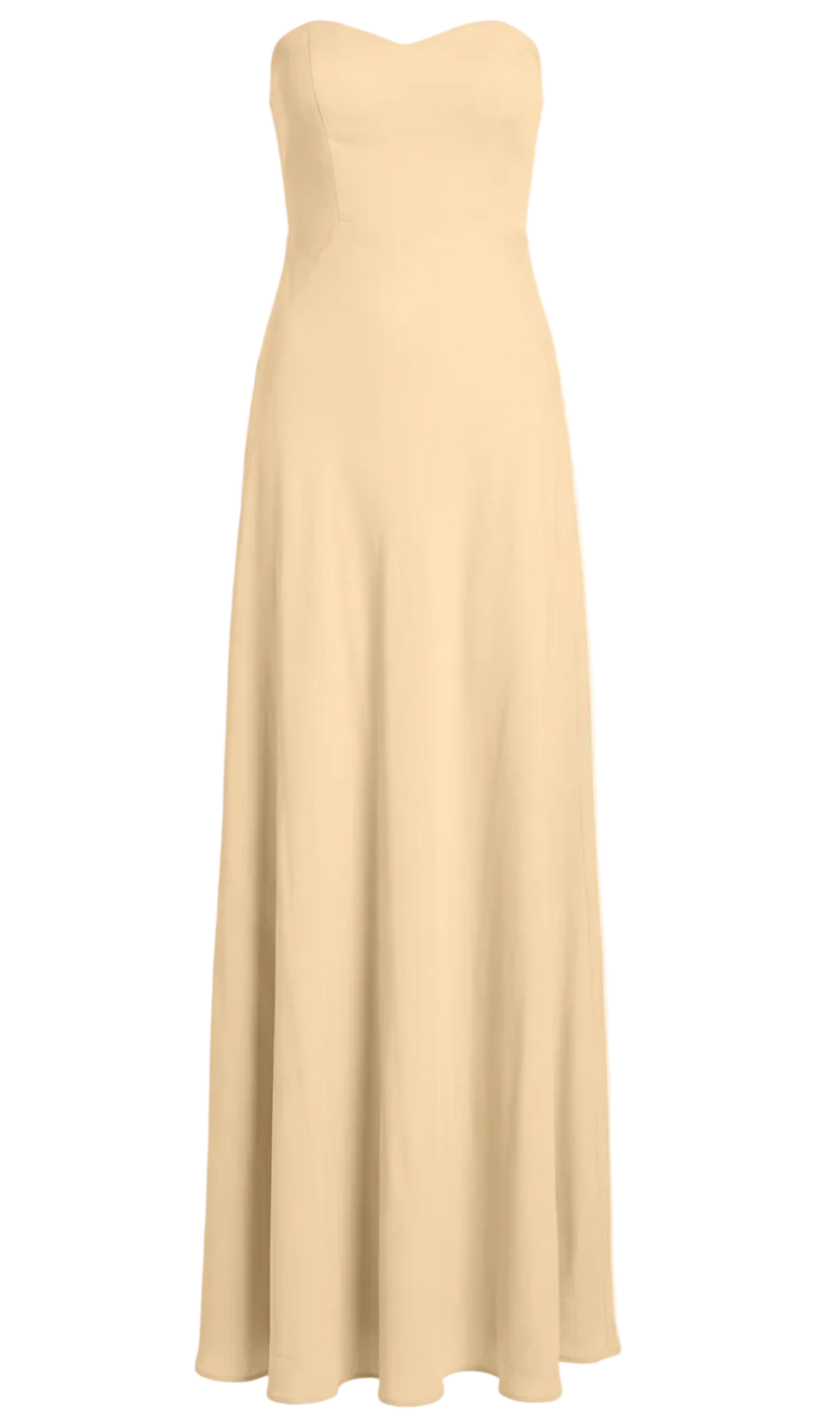 Vestido Longo Viscose Twill Priya Manteiga | Laguna