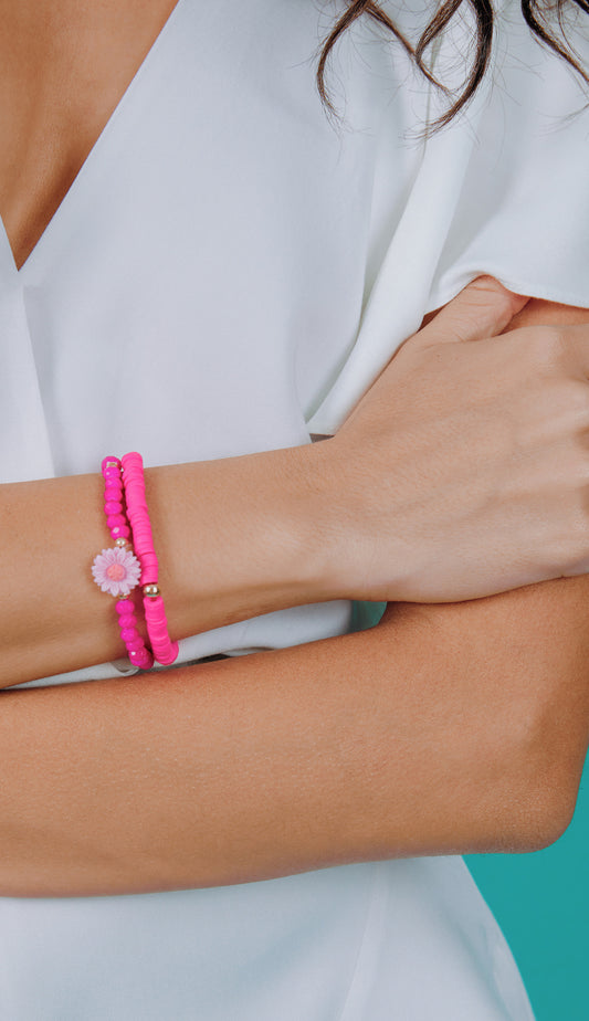 Pulseira Mix Pink
