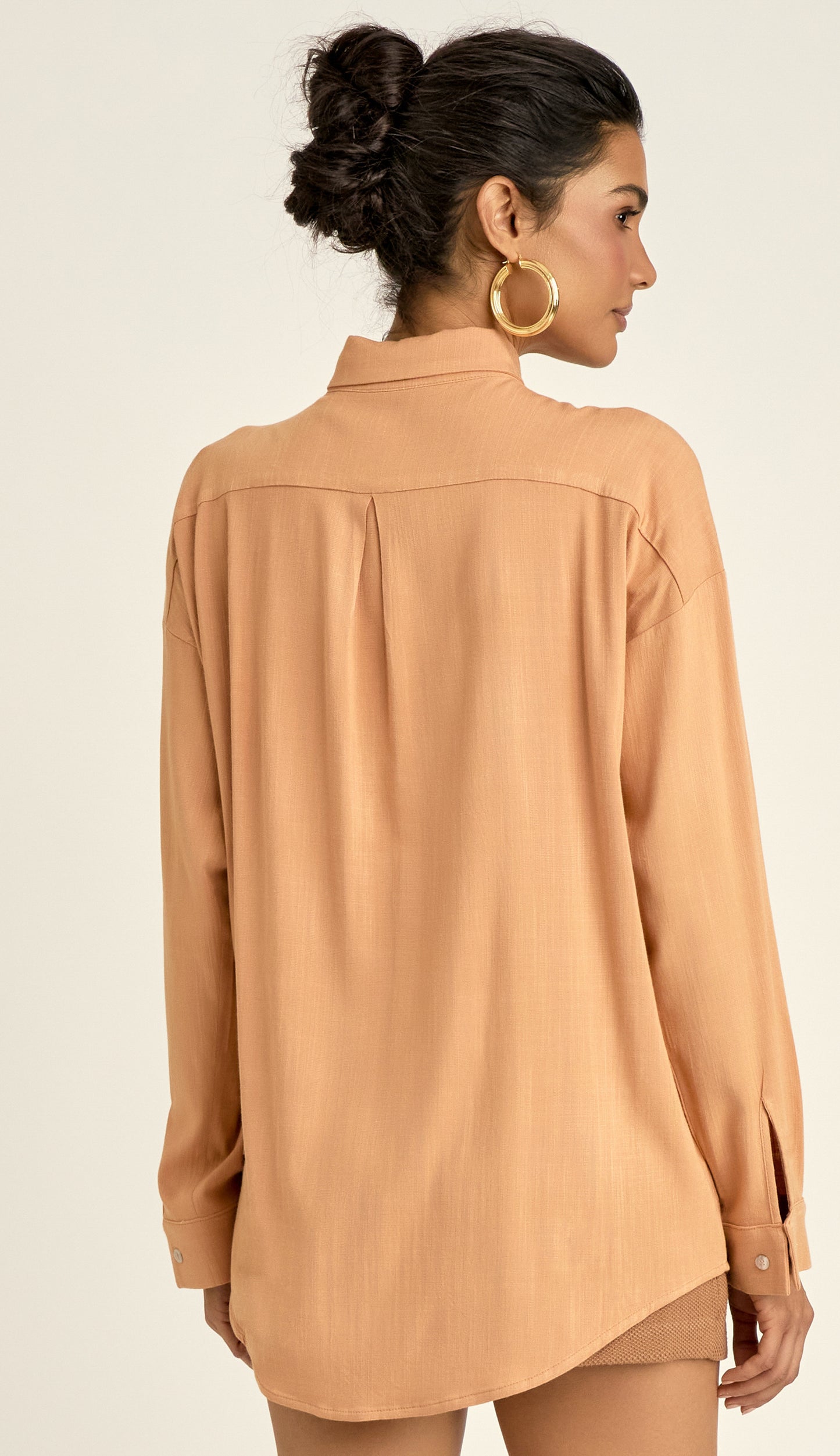 Camisa Salinas Mocha