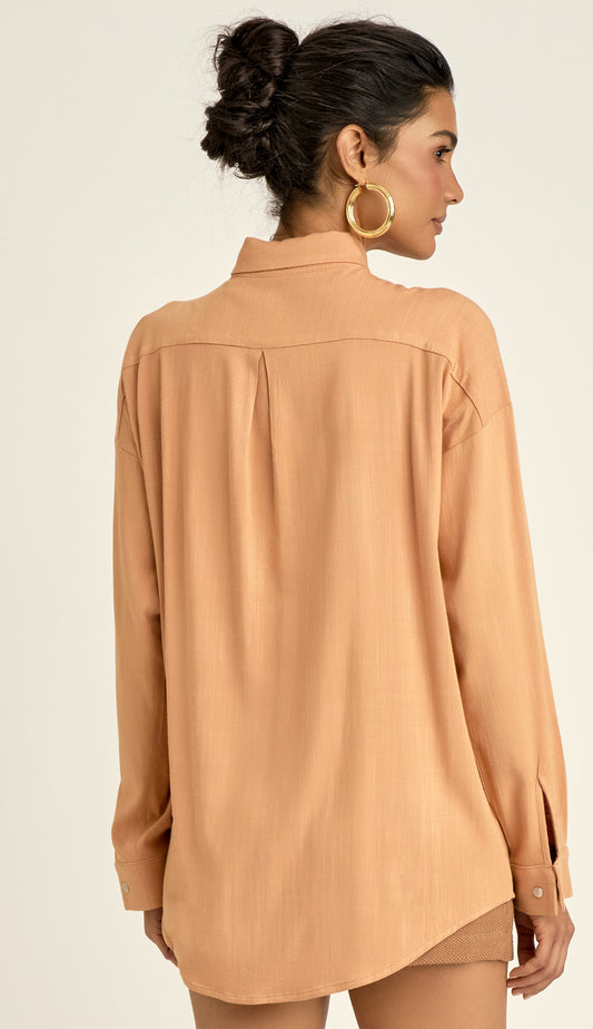 Camisa Salinas Mocha