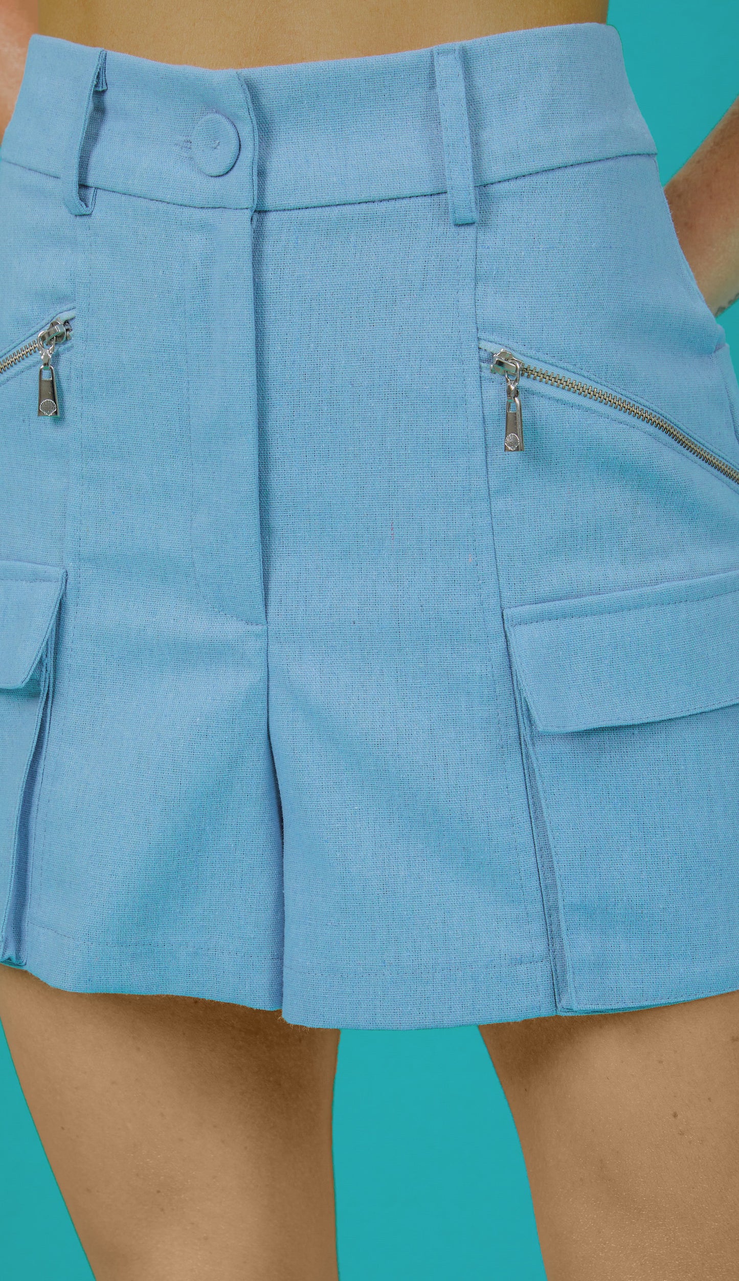 Shorts Geralda Azul