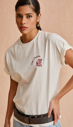 T Shirt Break Time Off White