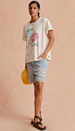 T Shirt Daiquiri Off White