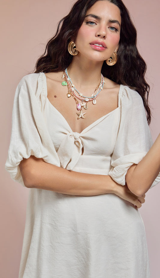Vestido Tessa Off White