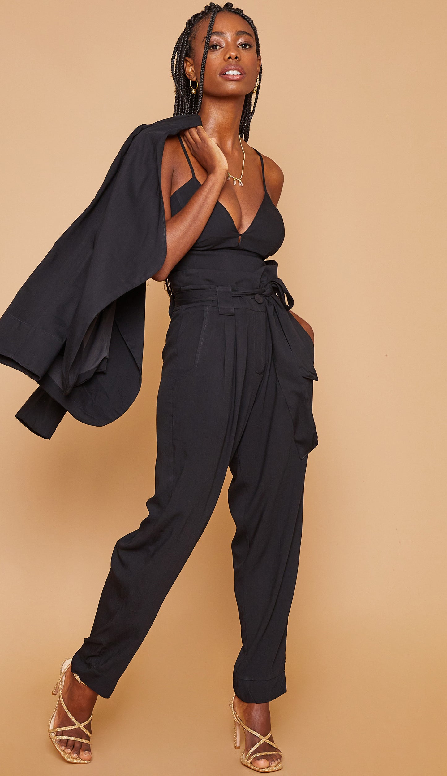 Trijunto Versace Preto