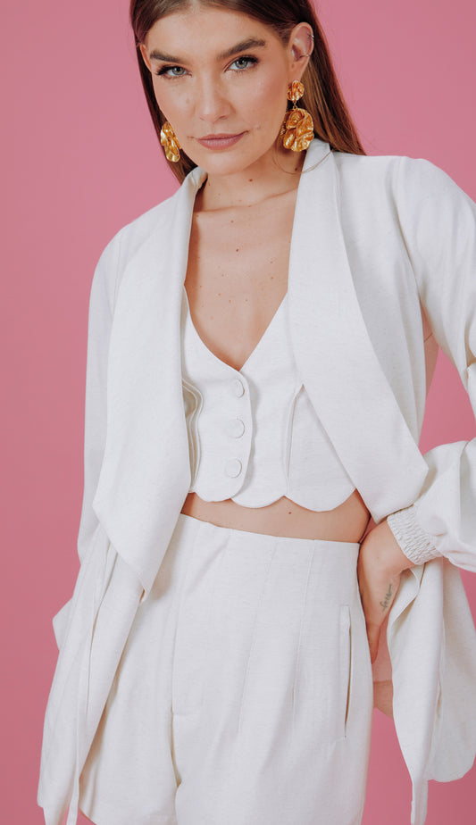 Trijunto Agatha Off White
