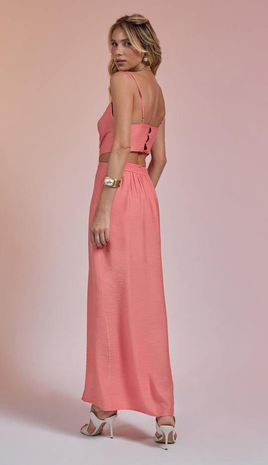 Vestido Val Pêssego
