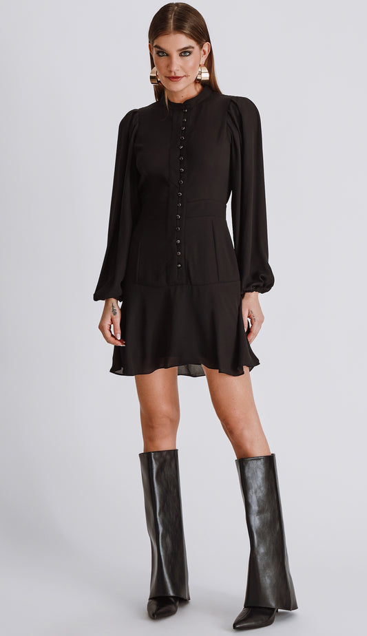 Vestido Verbena Preto