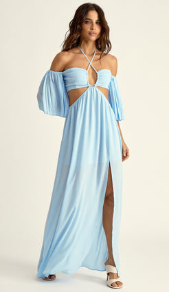 Vestido Aline Azul