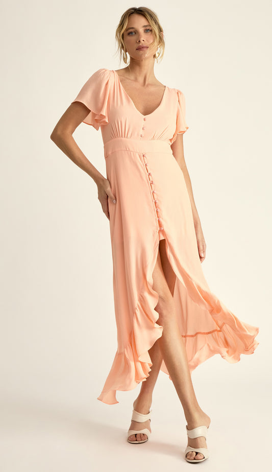 Vestido Frida Pêssego