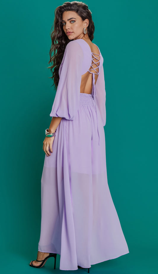 Vestido Má Violeta