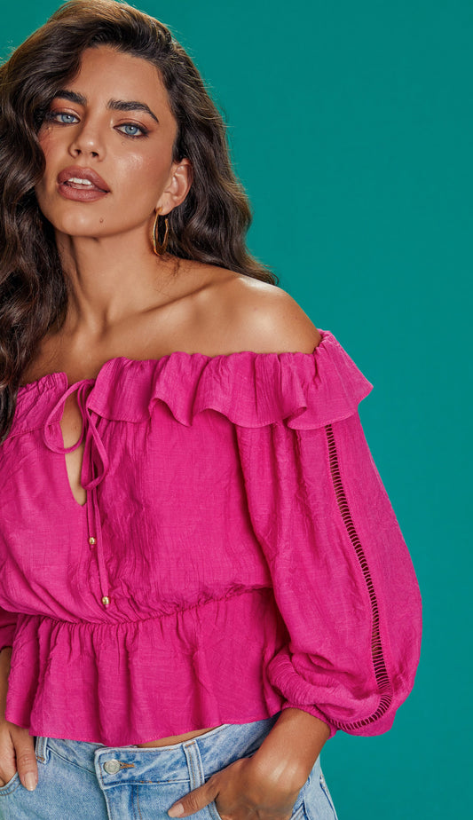 Blusa Jane Magenta