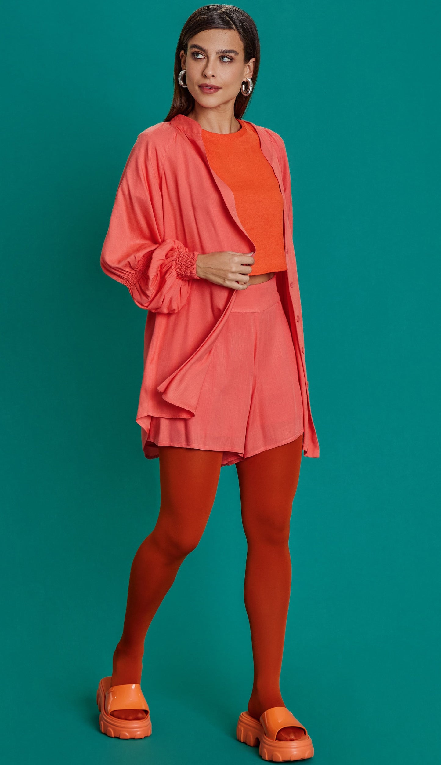 Conjunto Vivian Laranja