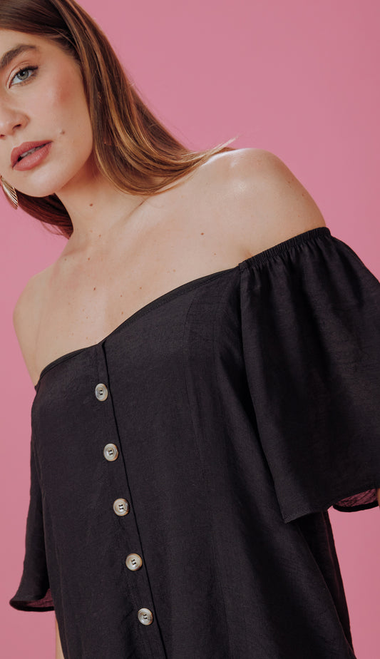 Vestido Estefânia Preto