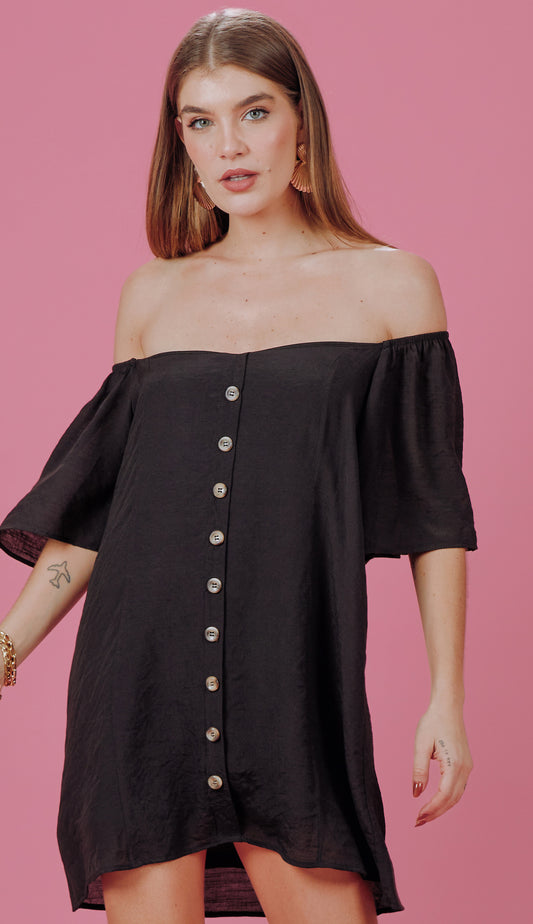 Vestido Estefânia Preto