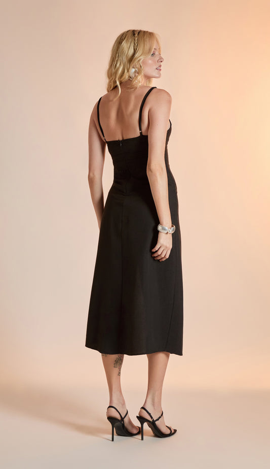 Vestido Iana Preto