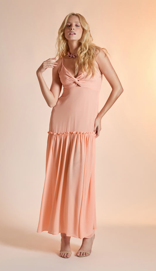 Vestido Maísa Pêssego