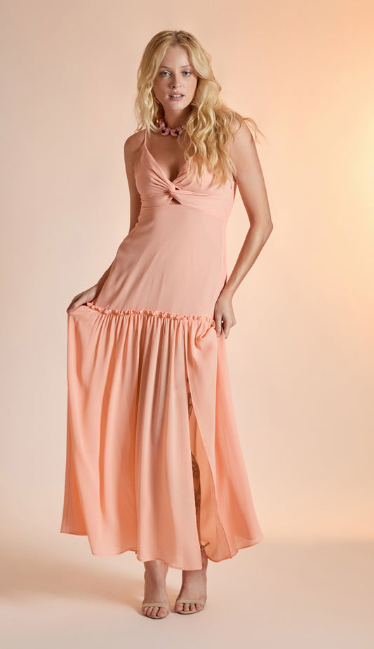 Vestido Maísa Pêssego
