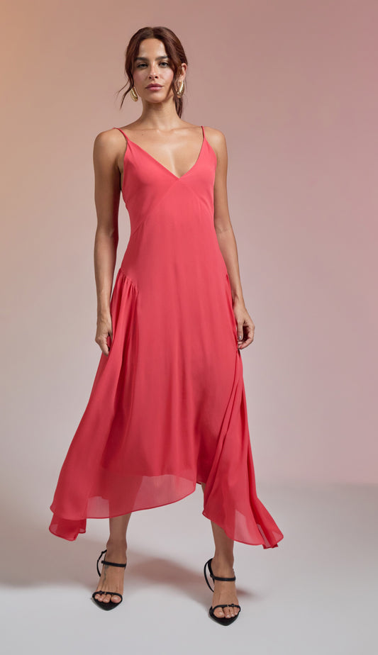 Vestido Melissa Cereja