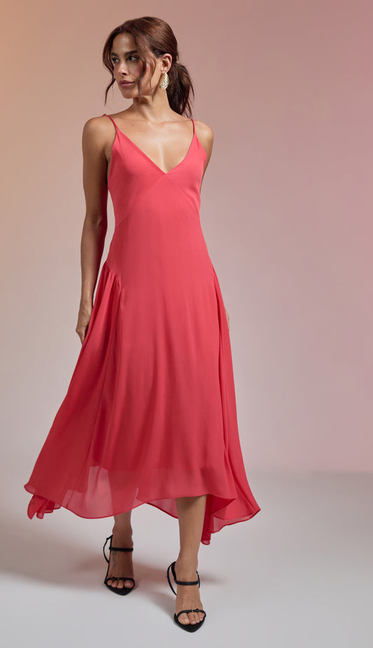 Vestido Melissa Cereja