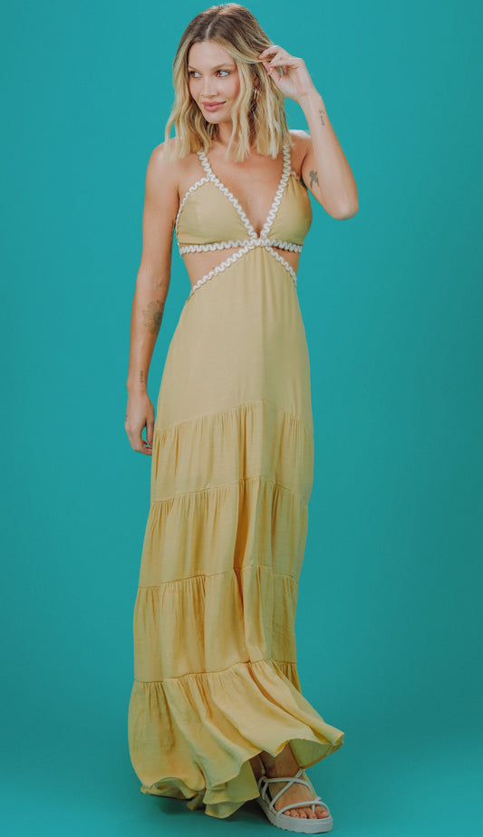 Vestido Nara Amarelo
