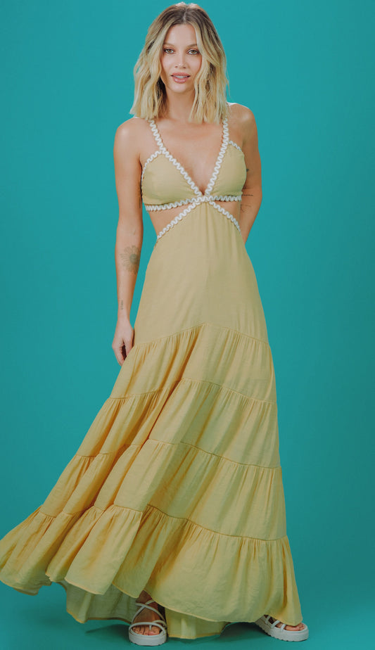 Vestido Nara Amarelo