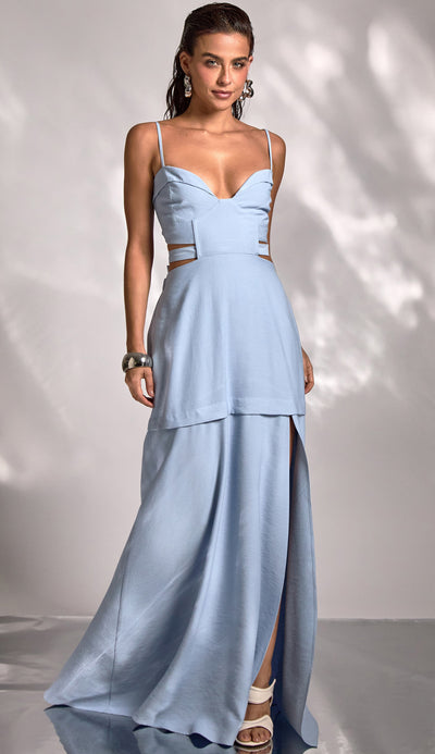 Vestido Terezina Azul