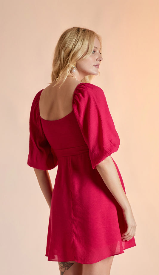 Vestido Tessa Magenta