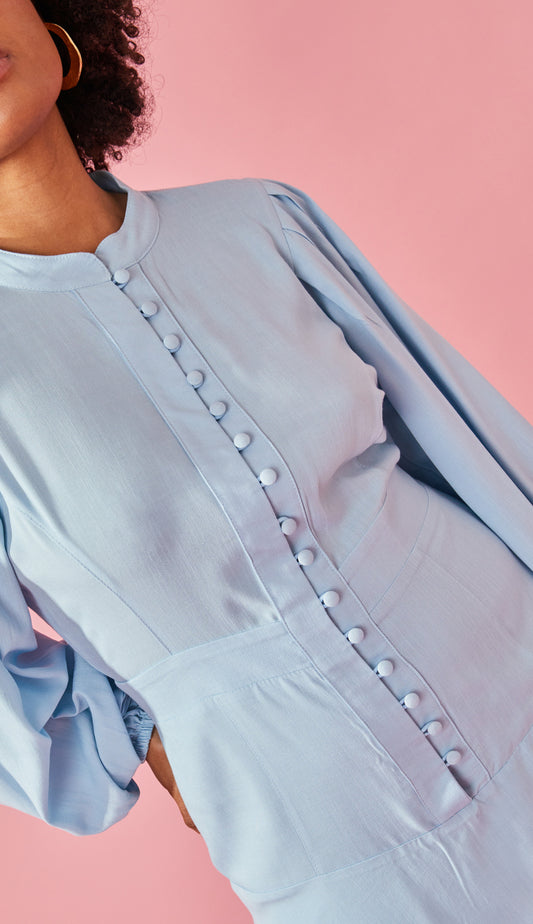 Vestido Verbena Azul