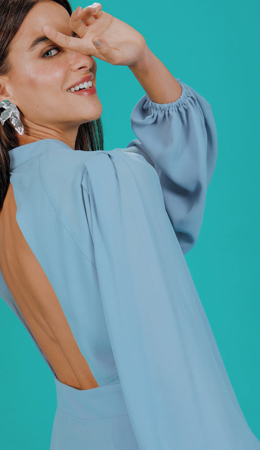 Vestido Verbena Azul