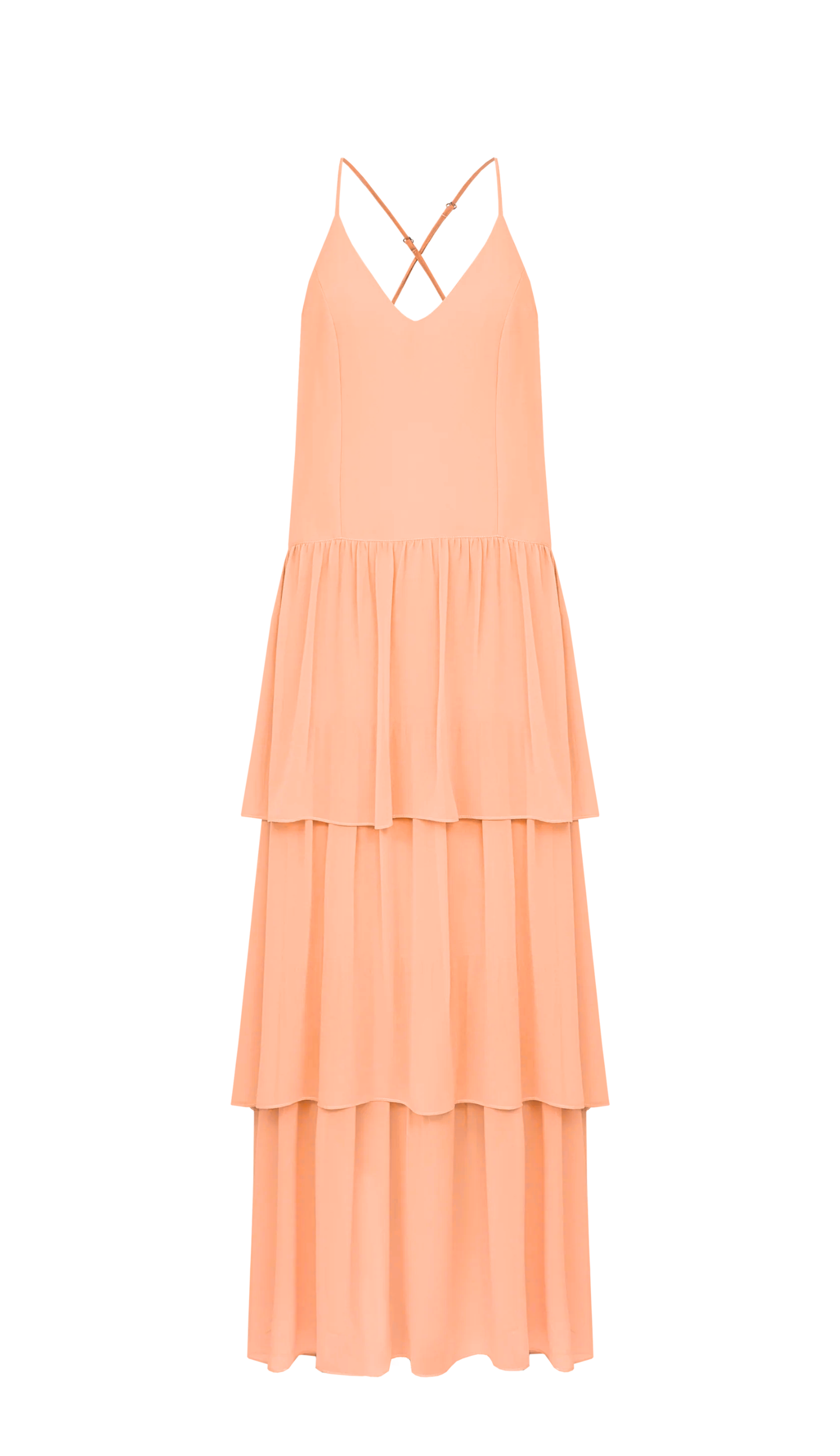 Vestido Alegria Pêssego